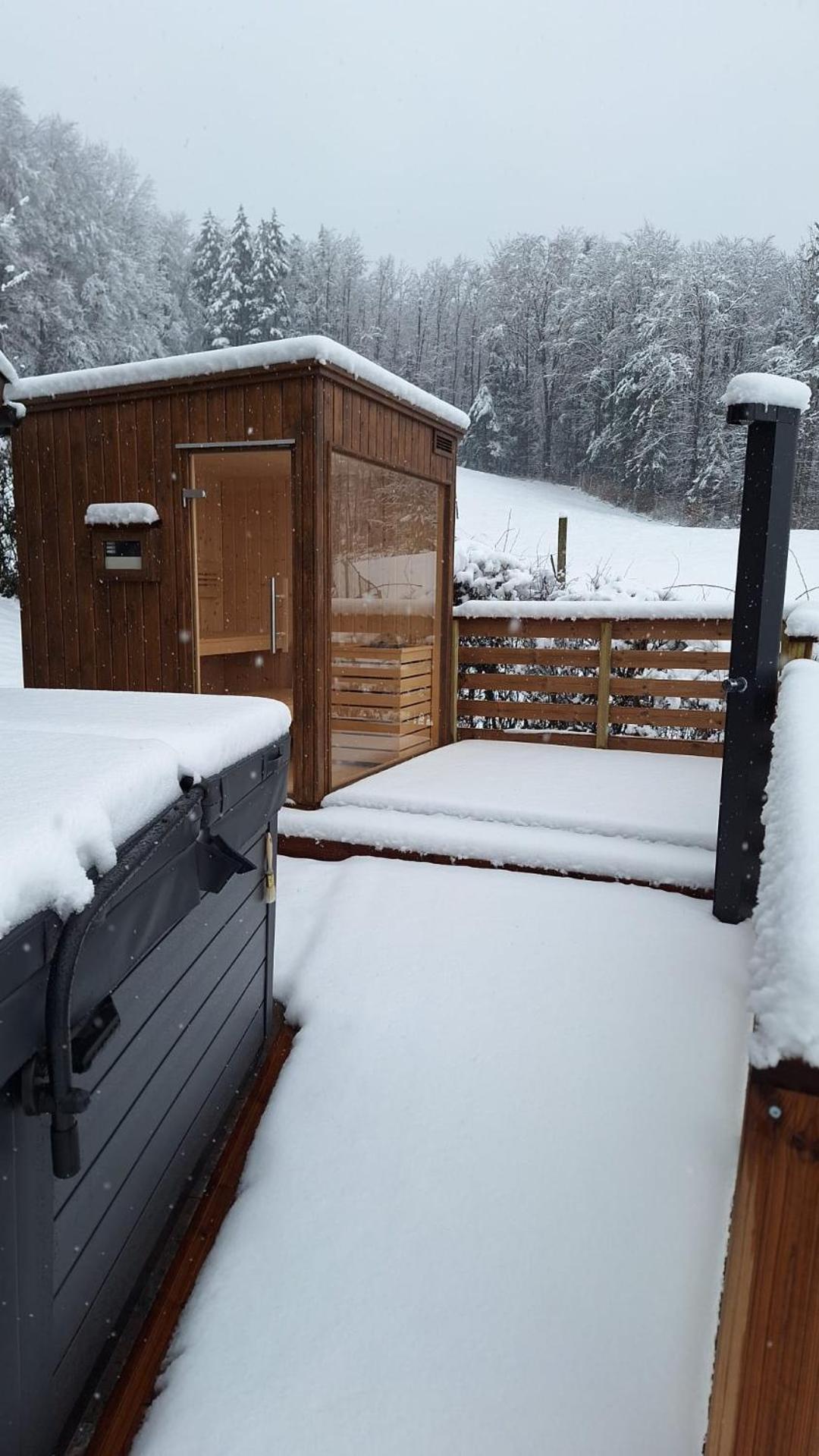 Luxus Alpenparadies Nahe Salzburg Sauna & Whirlpool Adnet Buitenkant foto